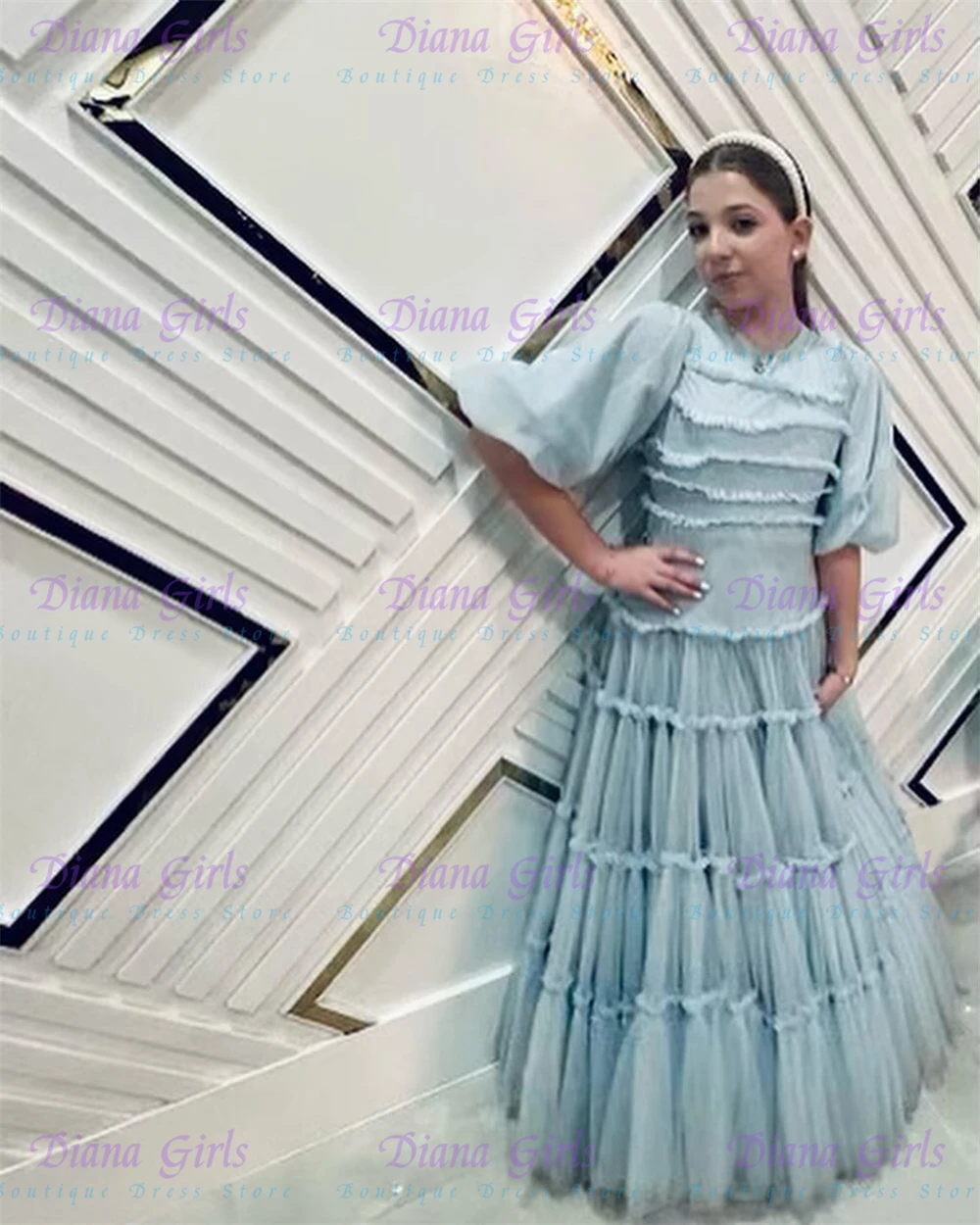 Elegancka, wysokiej jakości, j – Toddler Girl Tulle Party Dress recenzja i cena