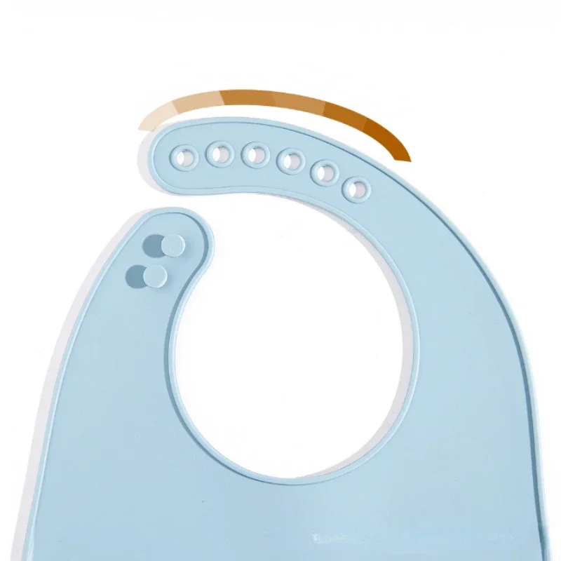 1 SZT. Silikonowy Śliniak Dzie – Waterproof Baby Bibs Silicone recenzja i cena