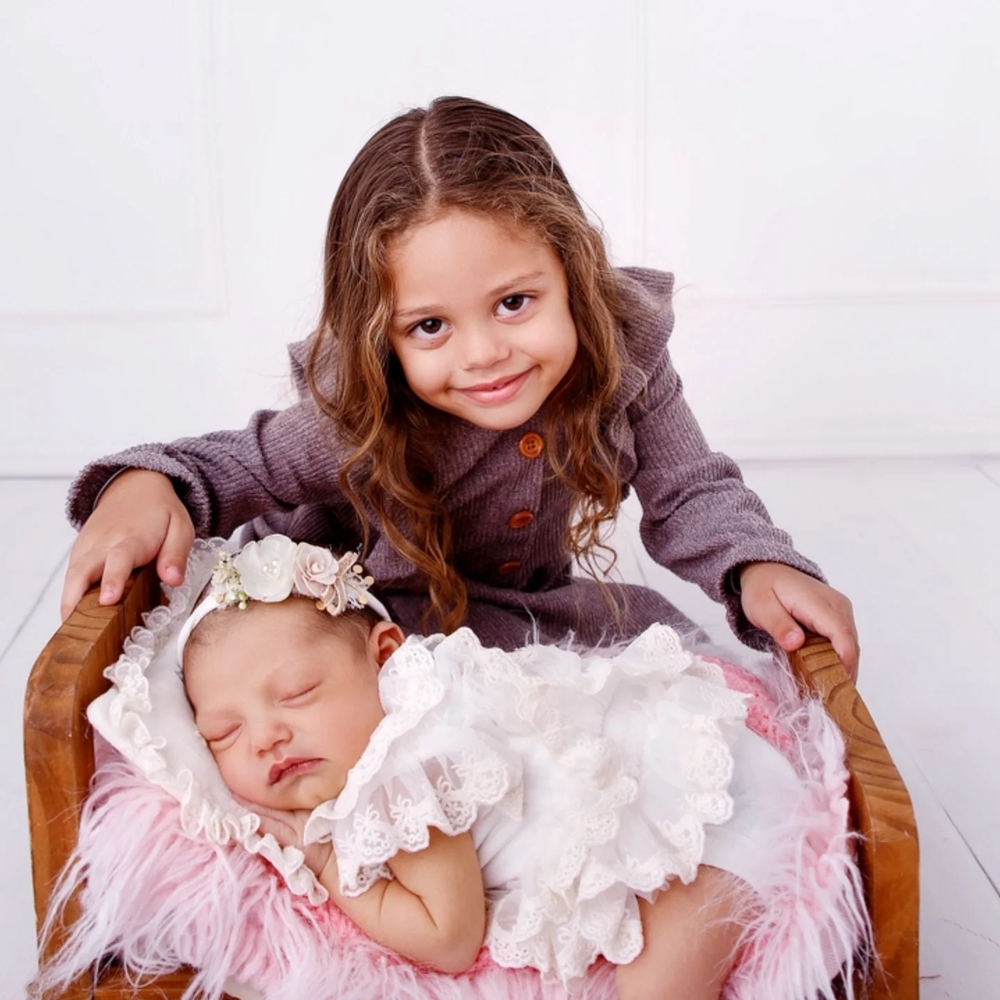 Rekwizyty do sesji noworodkowe – Newborn Baby Girl Romper Floral recenzja i cena