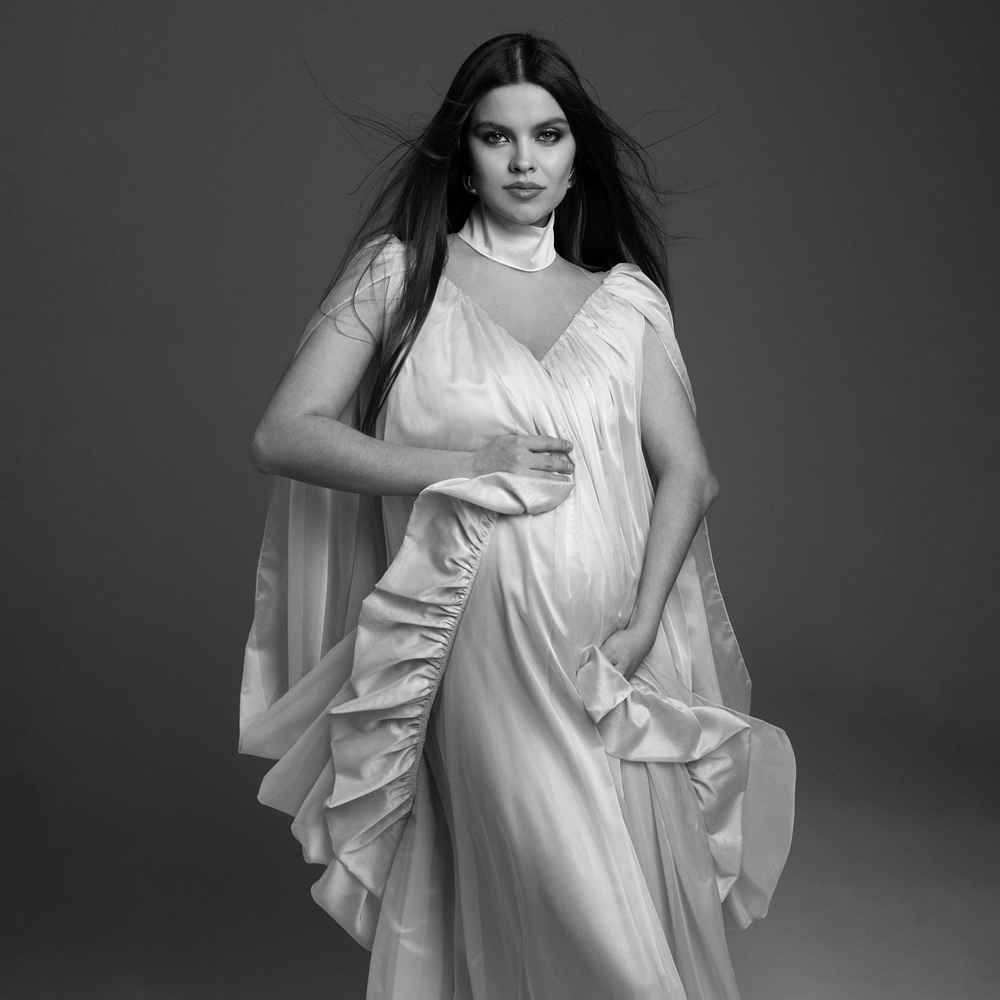 Sukienka do sesji ciążowej z d – Maternity Wear recenzja i cena
