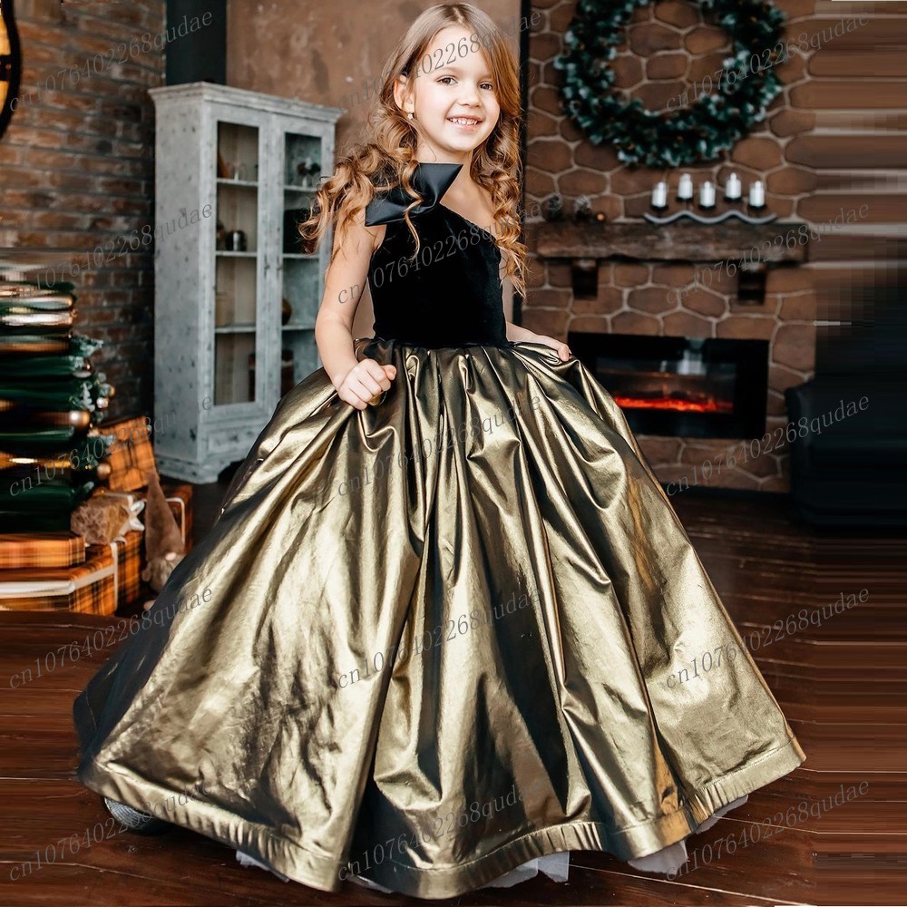 Nowe czarne i złote sukienki d – Toddler Girl Tulle Party Dress recenzja i cena