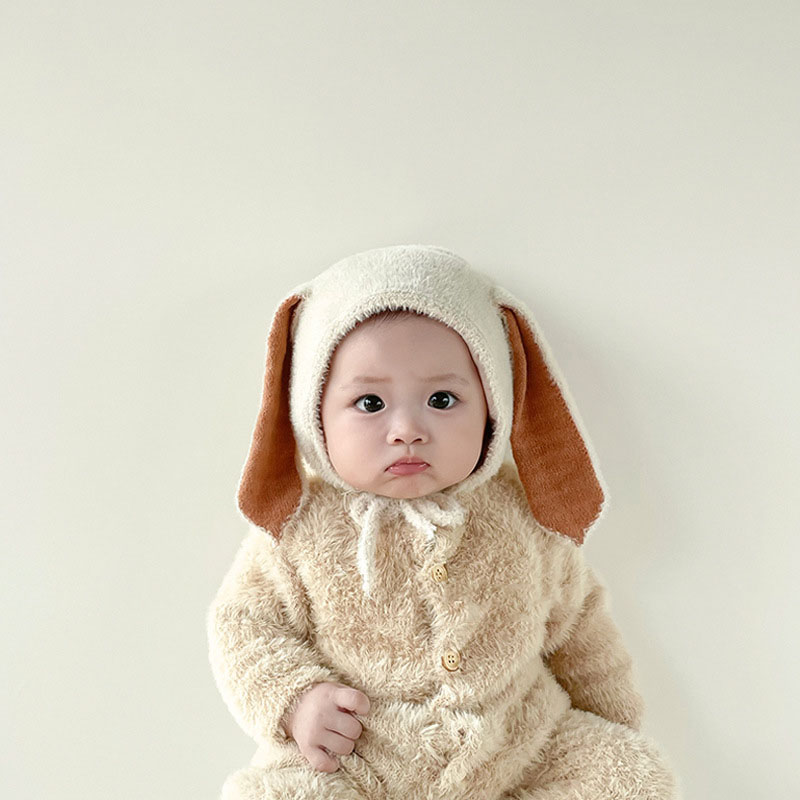 Czapka zimowa pluszowa dla dzi – Infant Beanie Hat With Ears recenzja i cena