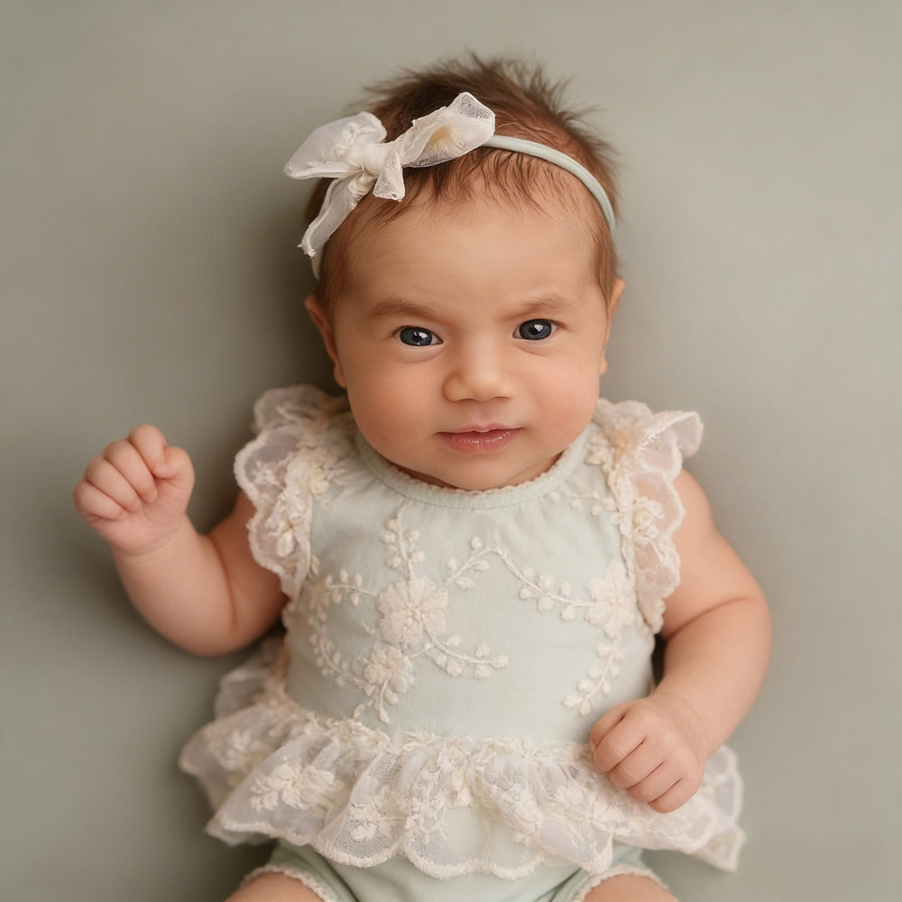 Uroczy pajacyk dla noworodka d – Newborn Baby Girl Romper Floral recenzja i cena
